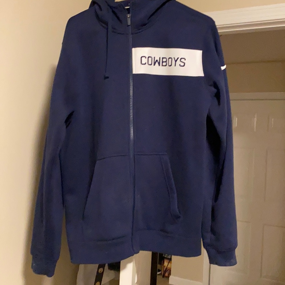 Women’s Cowboys zip up hoodie brand new